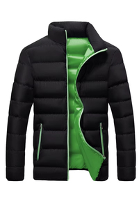 Haute qualité personnalisé hommes rembourré matelassé doudoune Premium bulle coupe-vent Ripstop manteau à capuche DDP expédition - Product Image 5