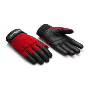 Gants de gardien de but de floorball jaunes et noirs, équipement sportif à fort contraste, protection professionnelle pour gardien de but, paumes rembourrées, vêtements d'entraînement - Product Image 4