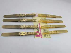 Pinzas de pestañas de acero inoxidable con logotipo personalizado profesional, tijera de resorte para pestañas chapada en oro, herramienta de elevación de pestañas recubierta de Color - Product Image 5