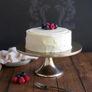 Soporte de pastel de aluminio hecho a mano moderno Decoración única para el hogar para mesas de postre y banquetes - Product Image 5