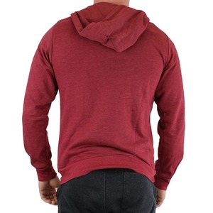 Sweat à capuche zippé intégral pour homme, style tendance 2025, confortable, doux, poche, coupe régulière, coton, polyester, polaire, uni, automne - Product Image 2