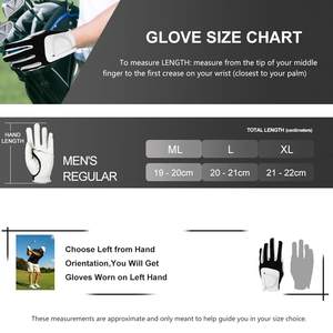 Gant de Golf d'hiver personnalisé de haute qualité en cuir véritable fourrure synthétique Hoge Kwaliteit Fabrikant pour scène de sport en peau de mouton - Product Image 5