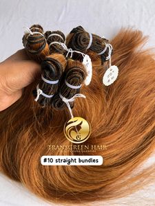 Extensions de Cheveux Humains 100% Doux et Brut de 22 Pouces, Vison Cambodgien de Qualité Supérieure, Temple Indien, Vierge #10 Droite, Donneur Unique, Nouveau - Product Image 3