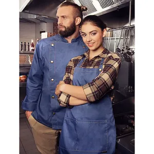 Custom Merchandising Bib <b>Apron</b> Jeans 1892 - Product Image 3