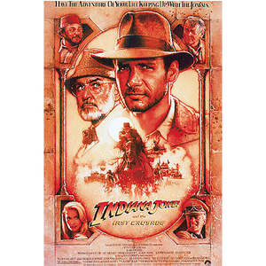 Juego de 3 Pósters de la Película Indiana Jones para Decoración de Pared - Product Image 1