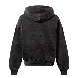 Sweat à capuche personnalisé unisexe double épaisseur en coton de haute qualité avec fermeture éclair Sweat à capuche homme en polaire délavé à l'acide pour hommes - Product Image 4