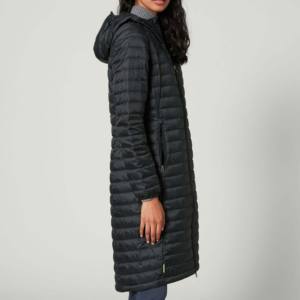 แจ็กเก็ตผ้าฝ้ายเฮฟวี่เวทของผู้หญิงเสื้อคลุมกันหนาวมีฮู้ดถอดออกได้ระบายอากาศได้ดีจากปากีสถาน - Product Image 4