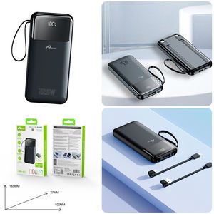 HOME HPK-031 Digitalome Portable 10000mAh Powerbank Type C Charge rapide avec écran LED 25W Puissance de sortie similaire au chargeur - Product Image 2