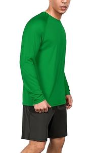 เสื้อยืดคอกลมแขนยาวสำหรับผู้ชายเสื้อยืดผ้าฝ้าย100% พิมพ์ลายทรงหลวมแบบลำลองออกแบบได้ตามต้องการ - Product Image 4