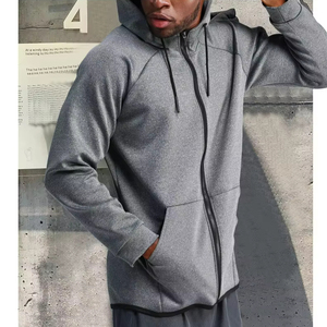 Sudadera con capucha para hombre con logotipo personalizado al por mayor 100% poliéster Sudadera con capucha estampada para hombre Estilo Vintage capucha pesada - Product Image 1