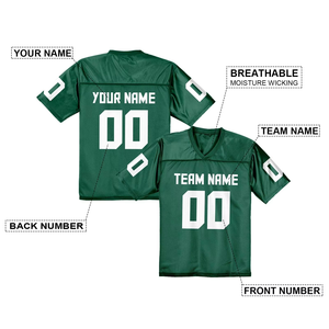 Maillot de football rétro personnalisé col en V Chemise respirante à séchage rapide Tissu en polyester de style classique coupe confortable OEM - Product Image 4