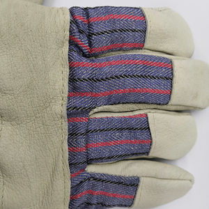 High Performance Cowhide Leather Welding Gloves with Nylon Lining Extra Protection Industrial Work Heavy Driving <b>Safety</b> <b>Clothing</b> - Product Image 3