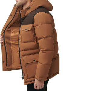 Vestes matelassées pour hommes Nouvelle veste bulle personnalisée à la mode Vestes matelassées à manches longues d'hiver personnalisées - Product Image 5