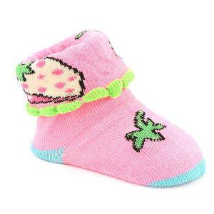 Newborn <b>Booties</b> - Pink - Product Image 1