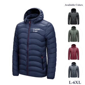 Men's Winter Puffer Jacket Thicken Winter <b>Coat</b> Warm Padded Jacket With Hood Plus Size Jackets for Men - Product Image 3