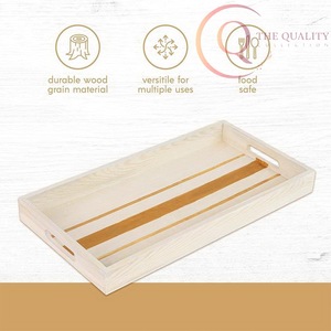 ถาดเสิร์ฟไม้ทำมือ ดีไซน์ธรรมชาติ เหมาะสำหรับบ้านรักษ์โลก - Product Image 6