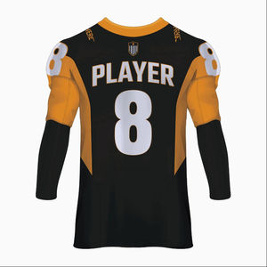 Nueva Camiseta de Fútbol Americano Sublimada con Estilo, Totalmente Personalizable en Colores, Camiseta de Fútbol Americano de Talla Grande - Product Image 3