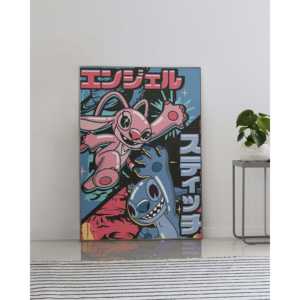 Póster Combinado Japonés de Lilo & Stitch de Disney, Arte de Pared en Lienzo con Diseño Moderno - Product Image 5