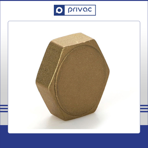 Giá tốt nhất nữ chủ đề ống <span class=keywords><strong>End</strong></span> Cap Brass Hex Head <span class=keywords><strong>End</strong></span> dừng phù hợp cho Air gas đường ống nước - Product Image 4