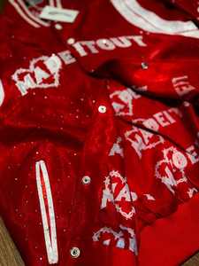 OEM Manufacturer High Quality Men's Winter Baseball Letterman Varsity <b>Jacket</b> Custom Embroidery Silk Sleeves Eco-Friendly - Product Image 4