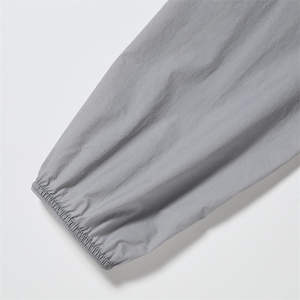 Veste en toile imperméable pour homme, à capuche, fermeture éclair intégrale, tissu respirant, coupe-vent, imperméable, logo avant, usage quotidien en plein air - Product Image 3