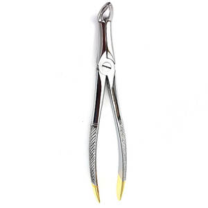 คีมทำฟันสำหรับถอนฟันแบบมืออาชีพคีมสเตนเลสขัดเงาพร้อมแหล่งจ่ายไฟแบบแมนนวลรูปแบบภาษาอังกฤษ - Product Image 1