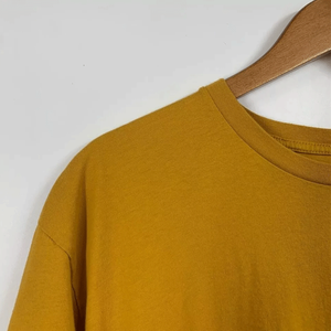 T-shirt à manches courtes de qualité supérieure pour hommes confortable col rond haut 100% coton séchage rapide Style de rue personnalisable - Product Image 3