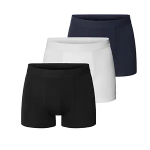 Cuecas e boxers de alta qualidade para homens, shorts de marca sustentável, sacolas plásticas de nylon e algodão de cor sólida, Vinh Hung, fábrica do Vietnã