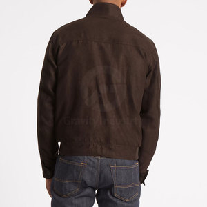 Veste bomber d'hiver pour homme, nouvelle collection, vente chaude, écologique, respirante, col montant, logo personnalisable, fabriquée au Pakistan - Product Image 3