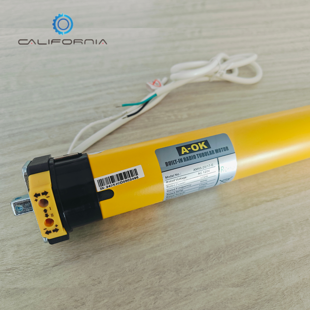 45MM Tubular Motor for Smart Automation | Roller Shutter & Blind Motor with Long-Distance Remote Control