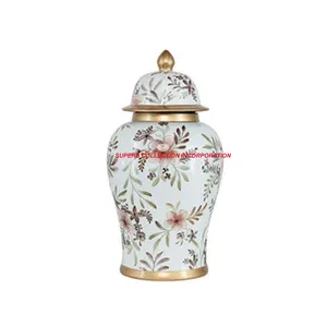 Luxury Printed Ginger Jar Handmade On Hot Selling and High Quality On Sale