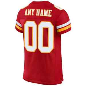 Maillots de football américain personnalisés pour jeunes 2025, 100% polyester, imprimés, avec motif de numéro, logo brodé, chemises de sport - Product Image 6
