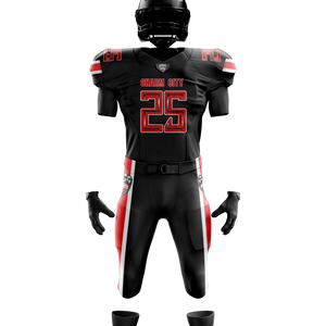 ชุดยูนิฟอร์มอเมริกันฟุตบอลแขนสั้นระบายอากาศได้ดีคุณภาพสูงสำหรับผู้ชาย - ชุดฝึกซ้อมขายส่งจากปากีสถาน - Product Image 4