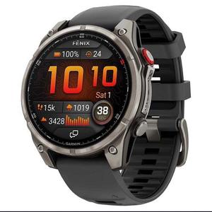 Montre connectée GPS AMOLED Sapp Fenixs 8 Pro Premium, nouvelle version, bracelet gris carbone DLC noir/gris 51 mm - Product Image 6