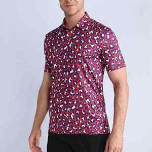 Alta calidad personalizado mejor diseño 2023 hombres sublimación impresa Polo hombres polos - Product Image 5