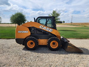 Mini petite chargeuse compacte agricole 2018 CASE SV280 chargeuse compacte multifonctionnelle sur roues diesel avec prix d'usine à vendre - Product Image 3