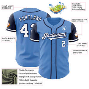 Proveedor de camisetas de béisbol personalizadas al por mayor, ropa deportiva ligera transpirable de secado rápido sublimada para atletas profesionales - Product Image 3