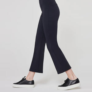 Pantalones casuales elásticos, pantalones acampanados, pantalones de entrenamiento de baile deportivo, pantalones profesionales suaves para mujer - Product Image 6