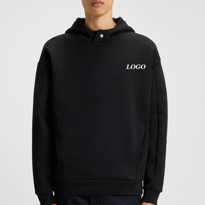 Sudaderas con Capucha a Precio Económico con Impresión de Logotipo Personalizado, Diseño Extra Grande, Servicio OEM, Sudaderas con Capucha de Tela Transpirable para Hombre / Con Bolsillos - Product Image 1