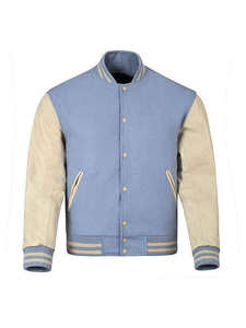 Men's Letterman Varsity Baseball <b>Jacket</b> Custom Cotton Fleece Breathable New Winter Collection - Product Image 3