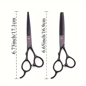Ciseaux de coupe de cheveux de haute qualité, cisailles de coiffeur en acier inoxydable de précision, conception ergonomique pour salon et usage domestique - Product Image 5