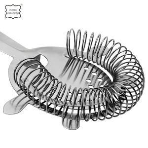 Herramienta de barra de acero inoxidable sostenible personalizada, filtro de hielo para bebidas, colador de cóctel de vino de Metal para el hogar o el accesorio de Bar de hoteles - Product Image 4