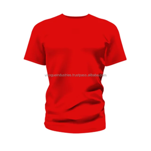 เสื้อยืดสีขาวเปล่าแบบทอสำหรับงานซับลิเมชั่น ขายส่ง ผ้าฝ้าย 100% แบบยูนิเซ็กซ์ สั่งพิมพ์ลายได้ ระบายอากาศได้ดี - Product Image 6