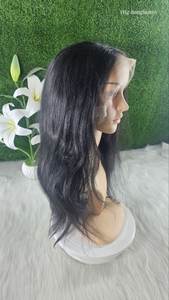 Perruques HD Body Wave Lace Front de 8 à 24 pouces, cheveux humains pré-plumés, transparents, sans colle, densité 180, pleine tête - Product Image 4