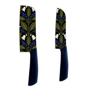 In Stock Professional Ceramic Blade Knife Set with <b>Sharpener</b> Plastic Handles for Home Cooks Cooking Enthusiasts Factory Price - Product Image 2