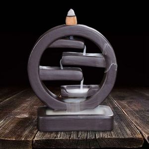 Quemador de incienso de diseño único, acabado de latón y aluminio clásico, quemador de incienso dorado, quemador de Metal curvo de Metal - Product Image 1
