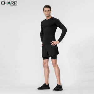 เสื้อเชิ้ตแขนยาวสำหรับผู้ชายเสื้อโพลีเอสเตอร์ผ้าฝ้ายระบายอากาศได้ดีจาก2026 - Product Image 3