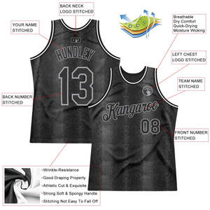 Vente en gros de maillot de basket-ball de qualité supérieure, chemise de basket-ball imprimée par sublimation, uniformes de basket-ball OEM personnalisés pour hommes - Product Image 5