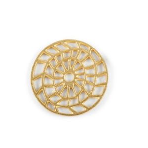 Decorative Aluminum Coasters With <b>Scratch</b>-resistant Finished and Lightweight Design for Stylish Daily Tableware - Product Image 1