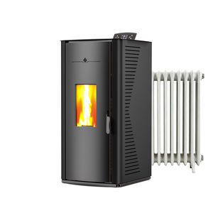 Estufa de Pellets Industrial de 19.2KW con Alimentación Automática de Pellets, Calentamiento por Agua Caliente, Diseño Moderno, Control WIFI, Hidropellets - Product Image 2